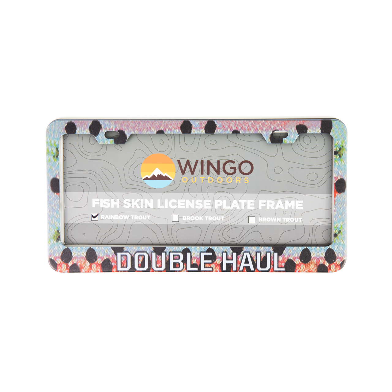 Fly Fishing License Plate