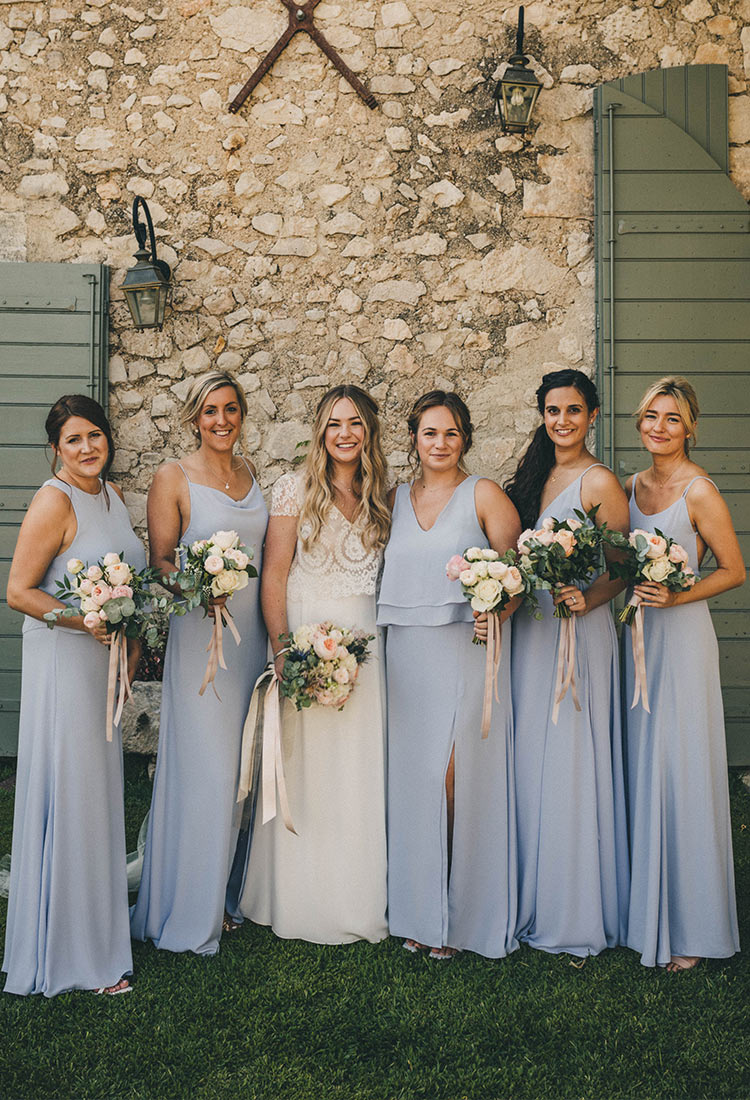 Chic mismatched bridesmaid dresses | Constellation Âme