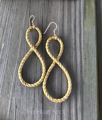 Golden Infinity Earrings