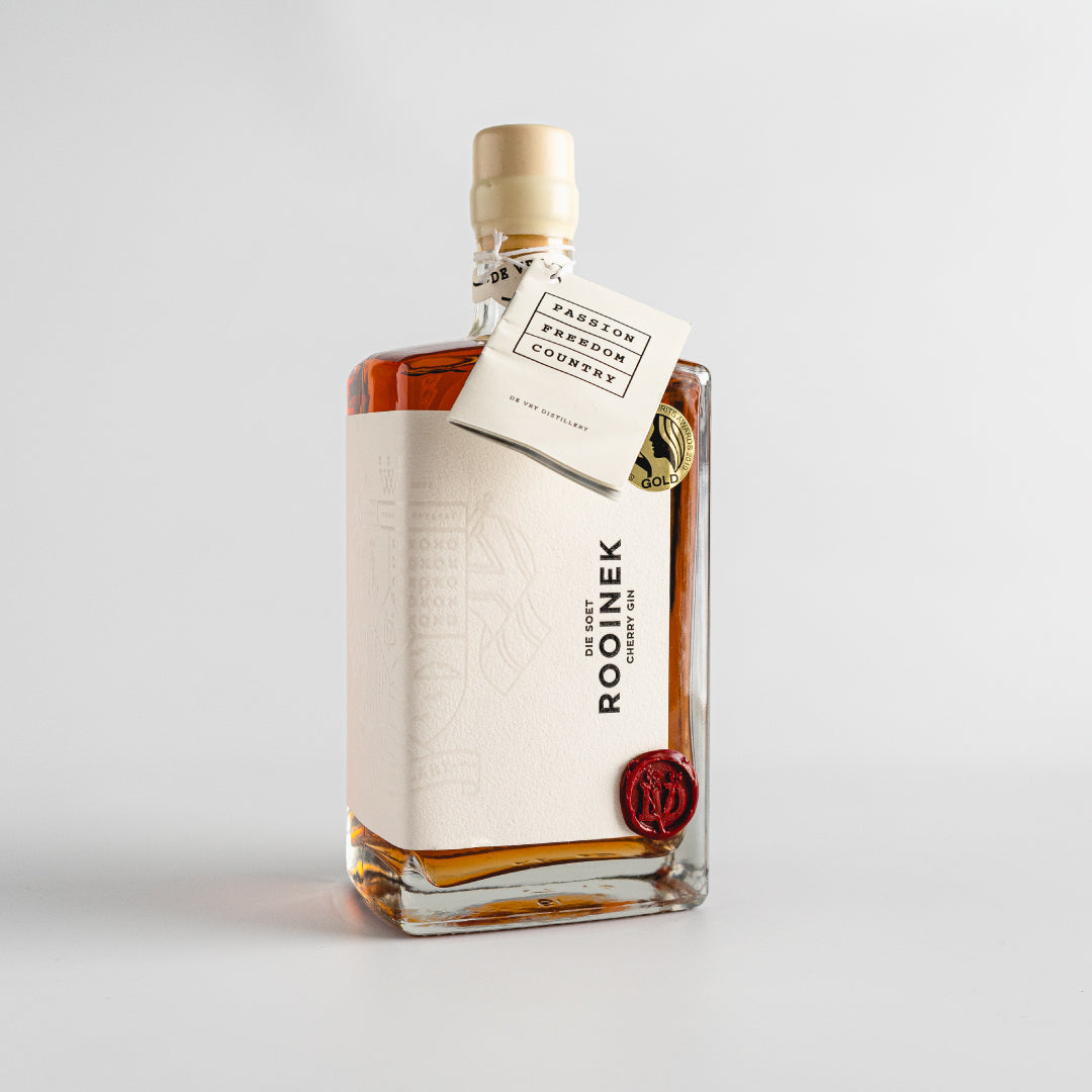 Die Soet Rooinek Cherry Gin De Vry Distillery