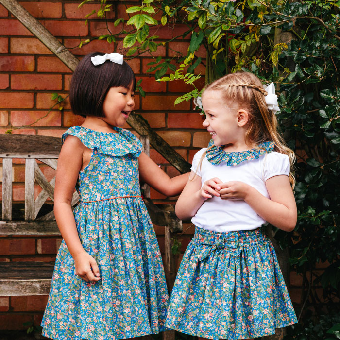 Children's Fashion Made with Liberty Fabric | Trotters London
