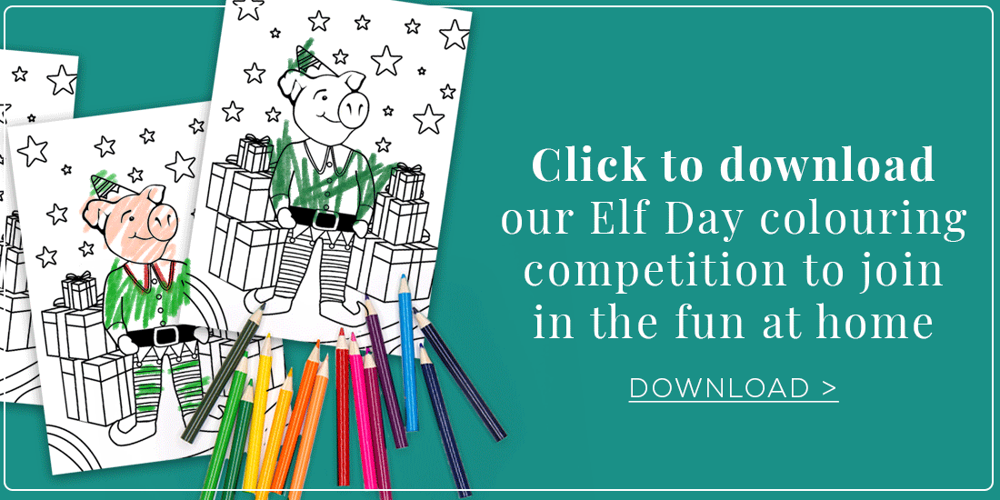 Download Elf Day Colouring Competition