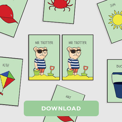 Trotters Printable Memory Cards Game