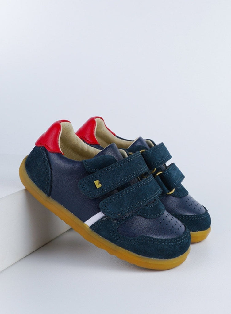 Bobux Riley Trainers in Navy | Trotters Childrenswear