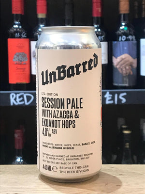 Unbarred - Session Pale - Seven Cellars