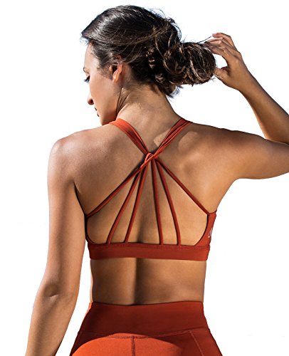 Padded Strappy Sports Bra Yoga Tops Stylish Activewear Workout Clothes -  Everyday Crosstrain