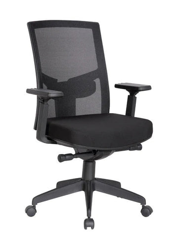 Types of Office Chairs - Freedman's Office Furniture - Santa Fe Managers High Back Mesh Office Chair w/ Arms