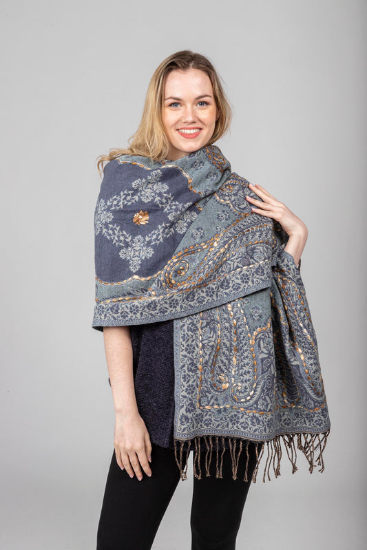 Cashmere Silk Blend Scarves – Snapdragon Designs