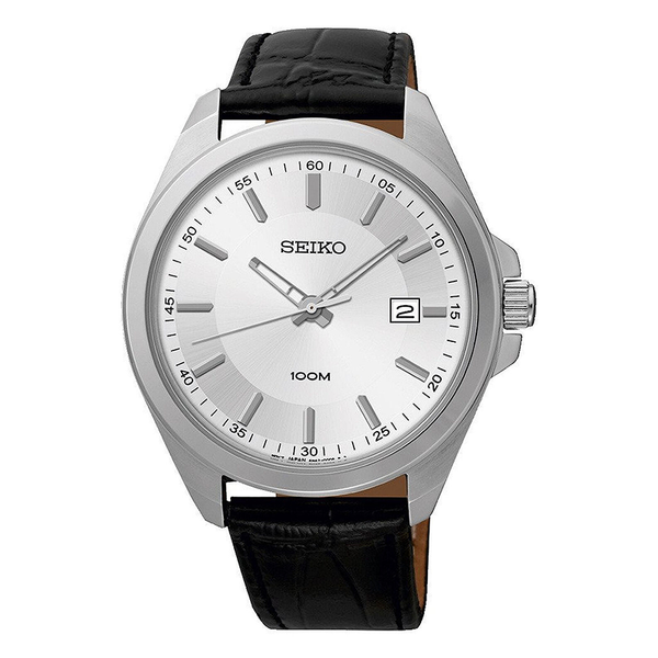 WW0912 Original Seiko Date Leather Belt Watch SUR065P1 at Best Price in  Bangladesh – 