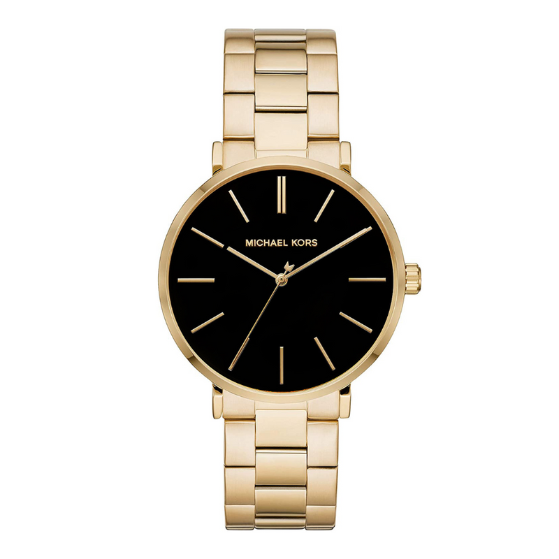 Golden Michael Kors Stainless Steel Chain Watch MK7185 Bangladesh –  