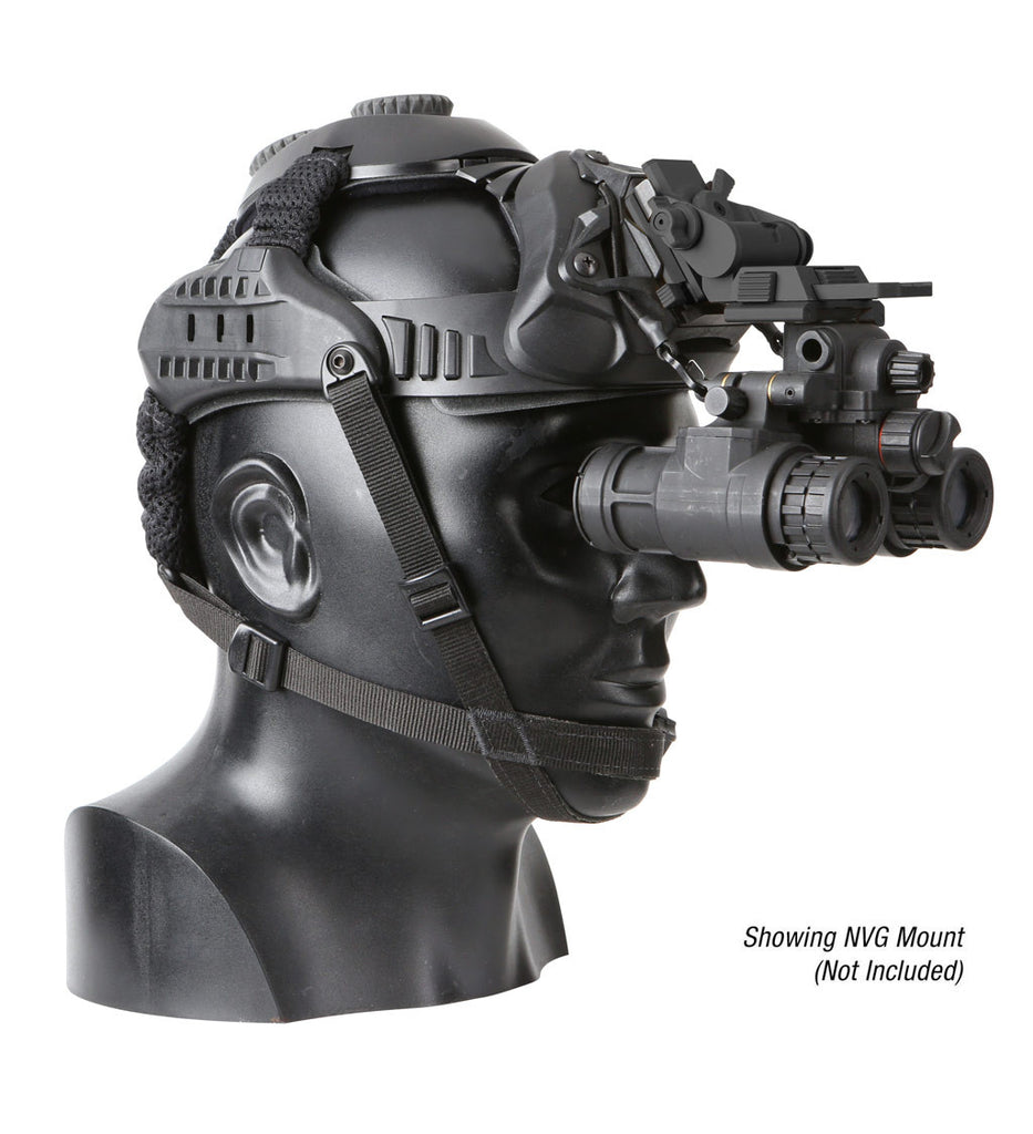 Ops-Core Skull Crusher with NVGs attached