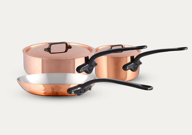 Mauviel Copper Crêpe Pan