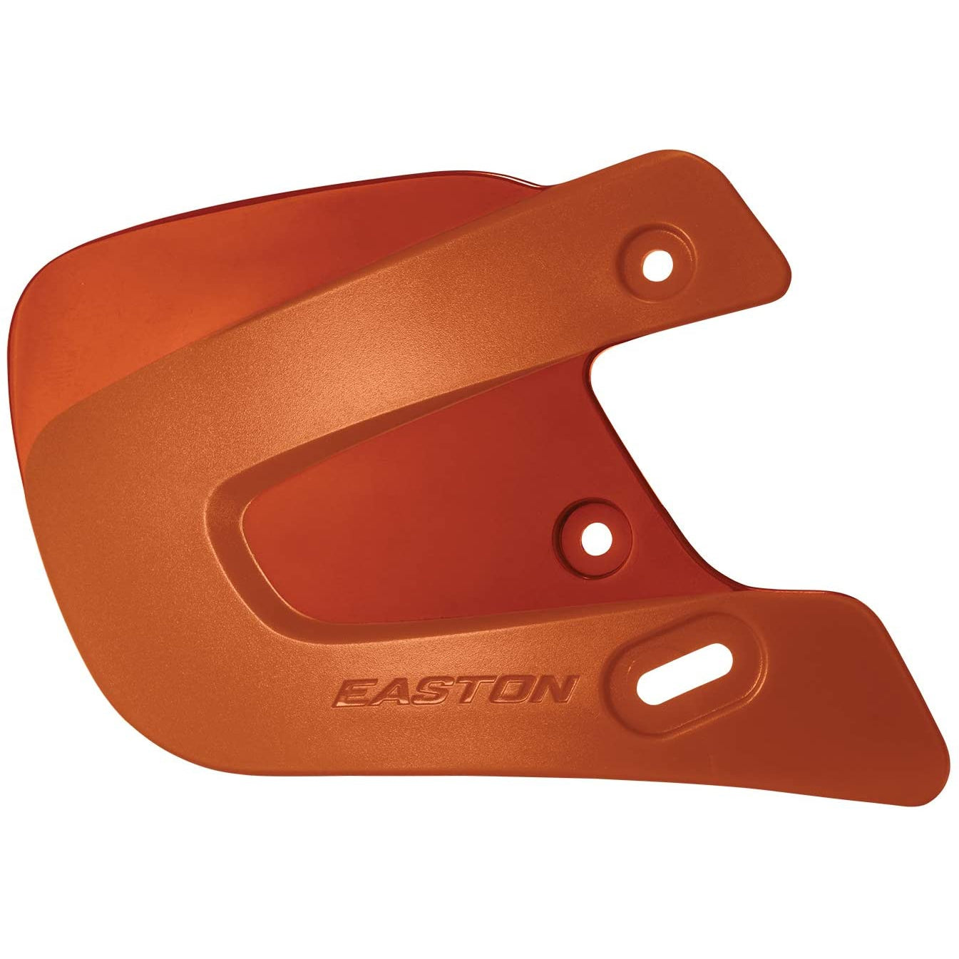 Easton Baseball Batting Helmet Extended Jaw Guard Right Handed Batting Helmet (Texas Orange)