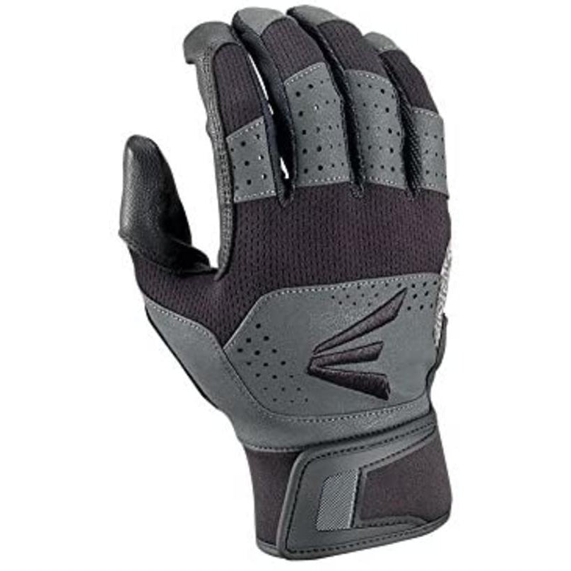 Easton Grind Adult X-Track Palm Batting Gloves (Black)