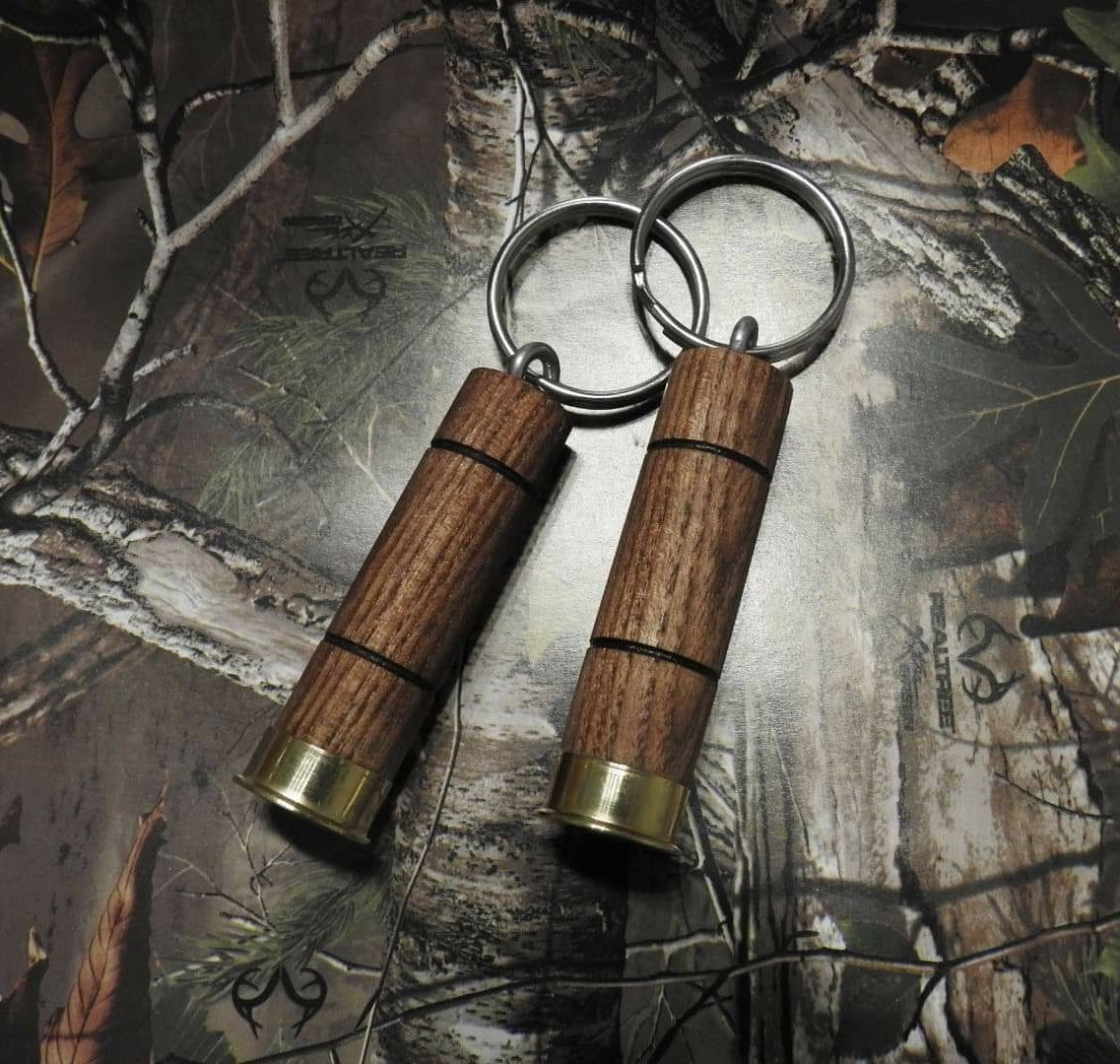 20 Gauge Shotgun Shell Keychain The Sawdust Boutique