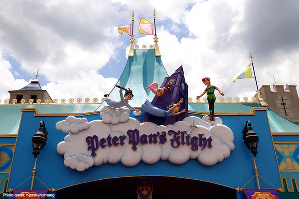 Peter Pan's Flight at Magic Kingdom has low nausea risk