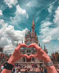 Magic Kingdom's Cinderella Castle  in Disney World