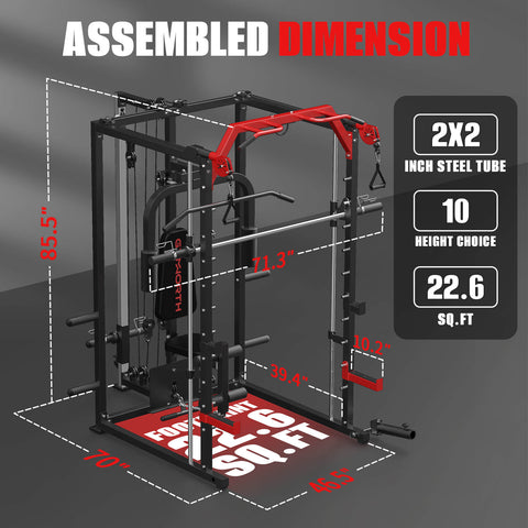 The GW2000 smith machine is best smith machine in Vanswe products line
