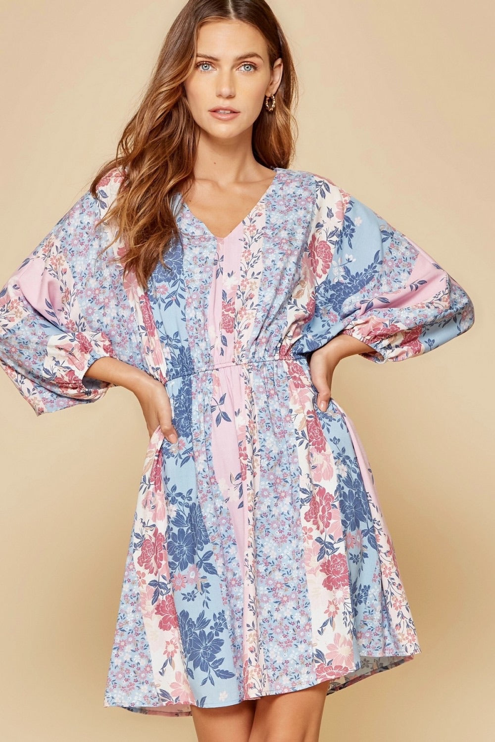 Savanna Jane Pastel Patchwork Dress – Perch Boutique
