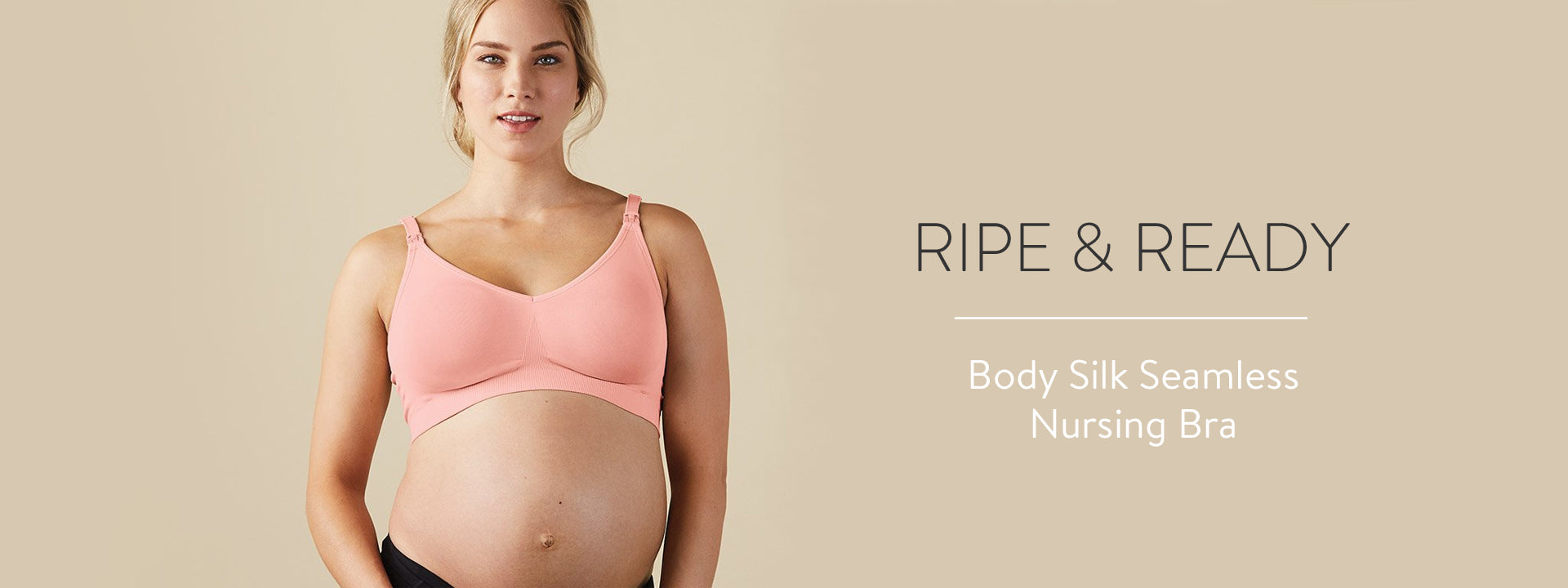 Ripe Maternity Seamless Nursing Bra - White - Extra Large, Bras