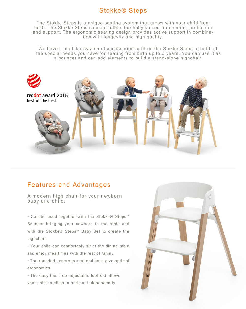 stokke dining chair