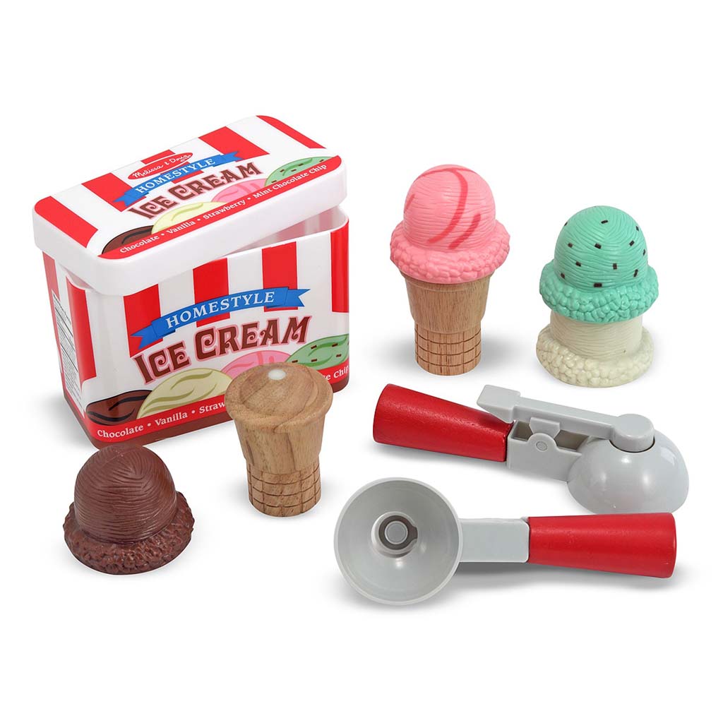 ice cream play food set