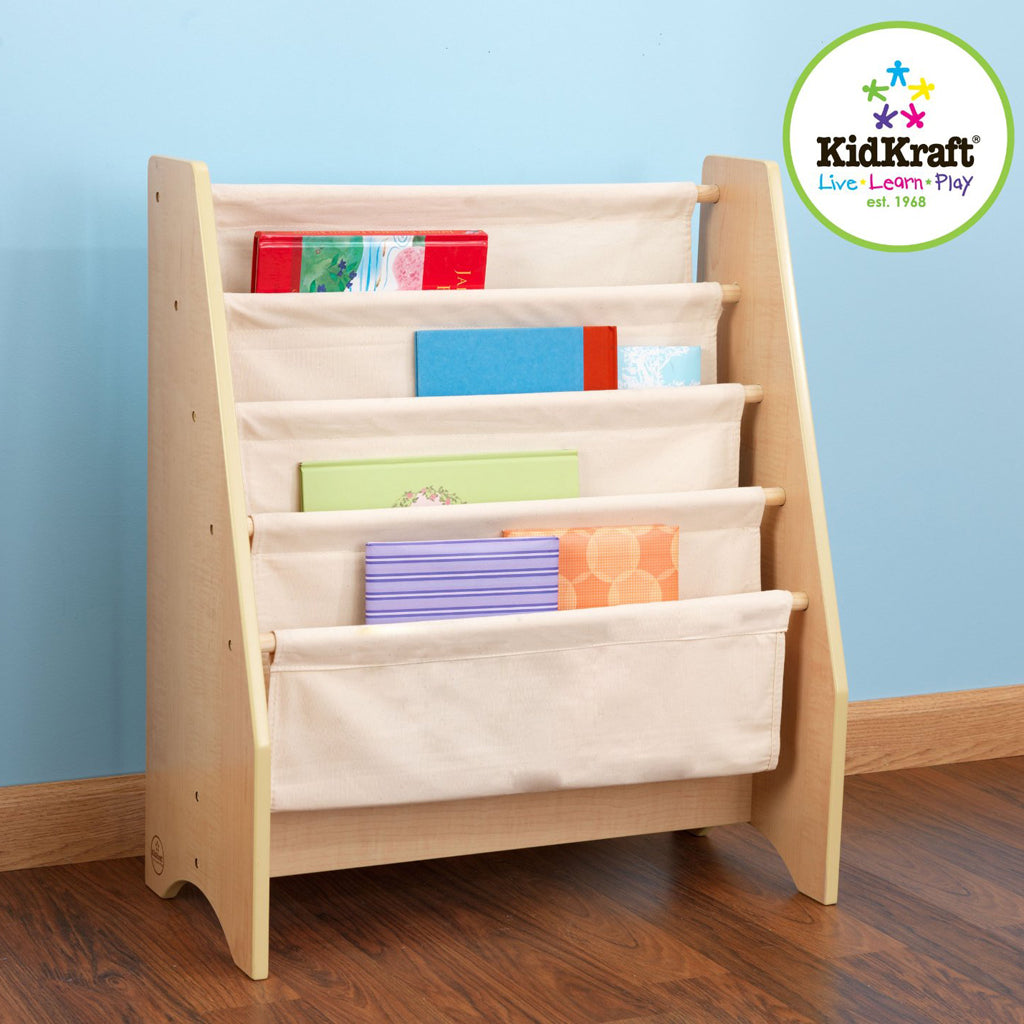 Kidkraft Sling Bookshelf Natural Motherswork