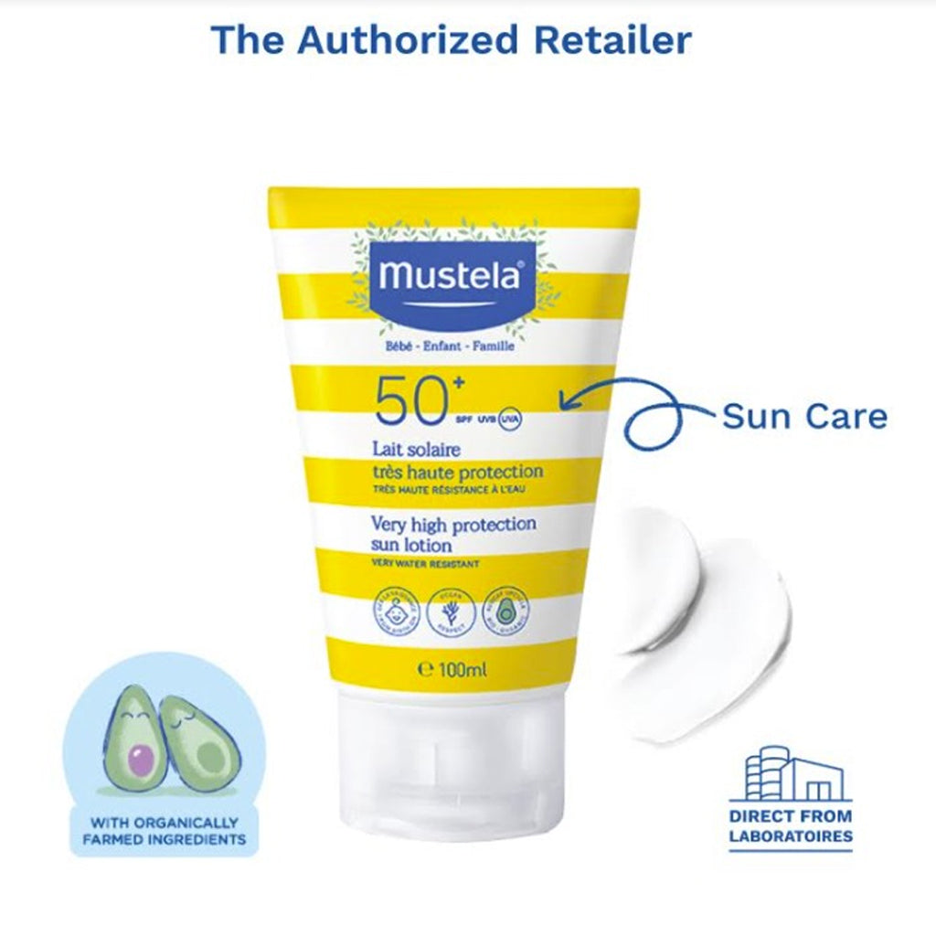 mustela sun lotion