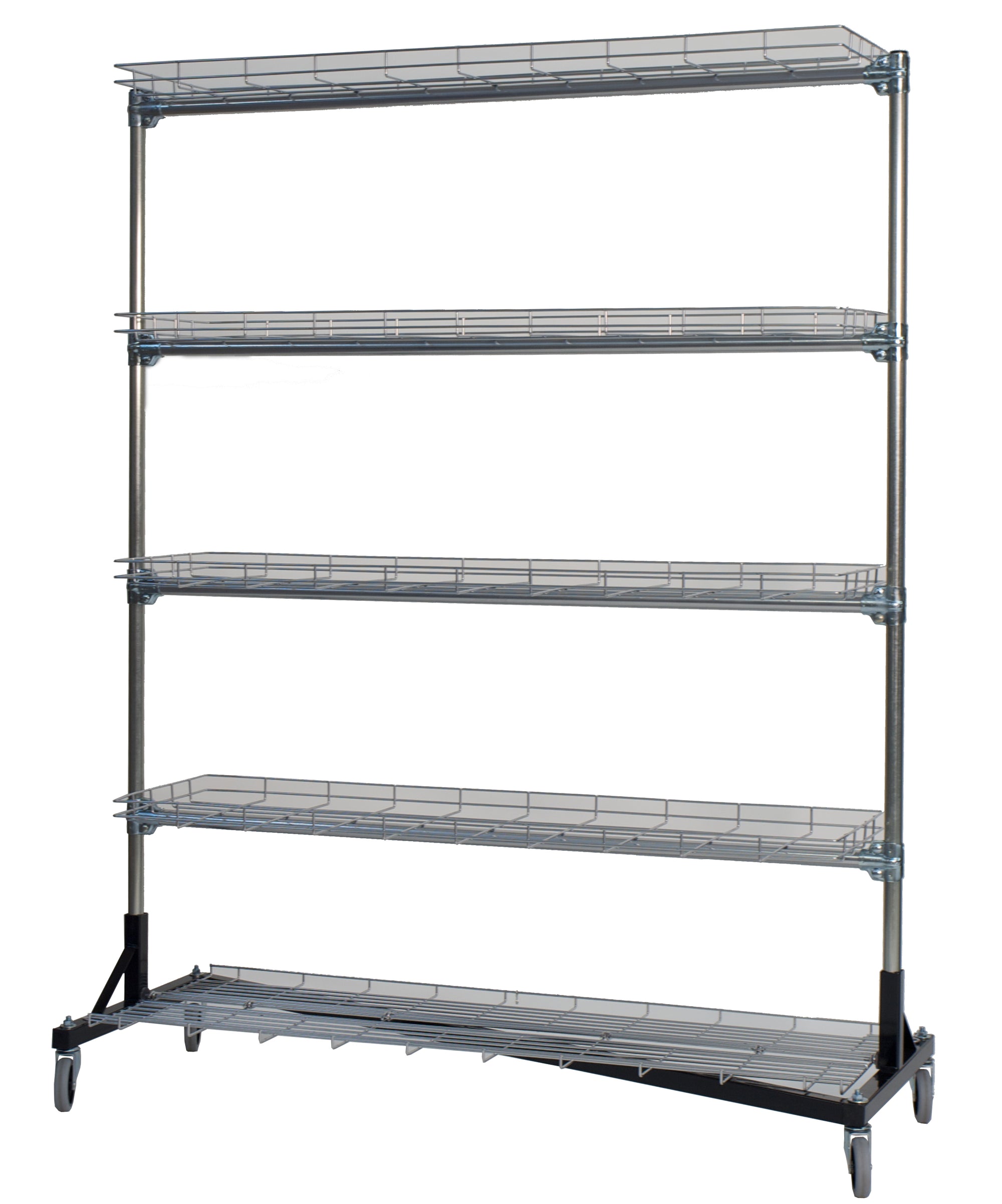 five shelf storage rack