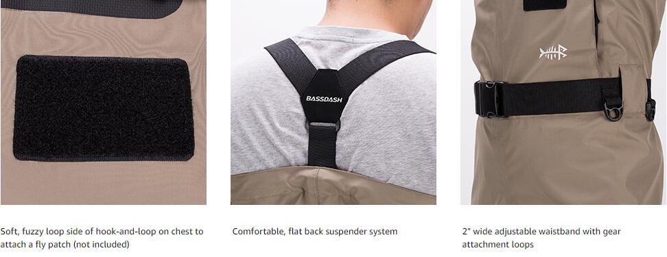 bassdash fly fishing waders