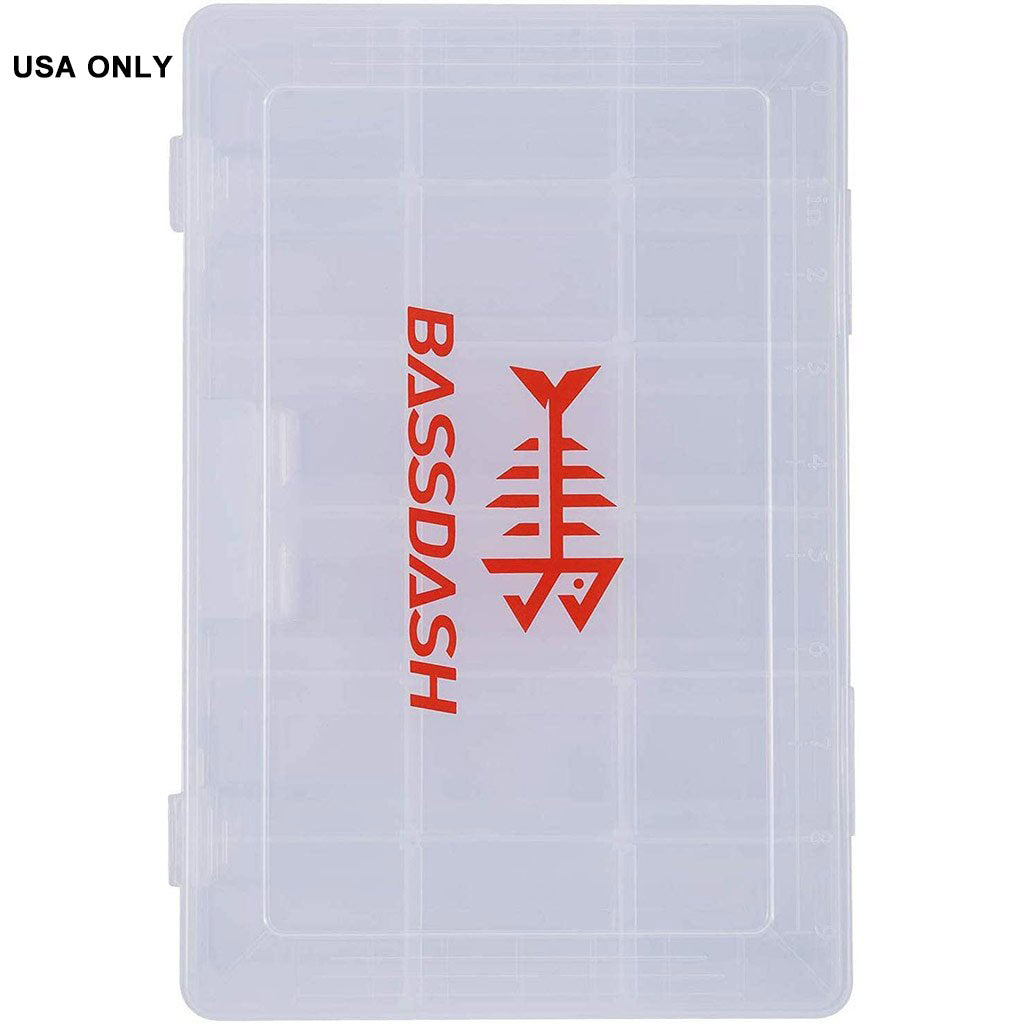 Bassdash 3600 3670 3700 Tackle Box Fishing Lure Tray With Adjustable Dividers