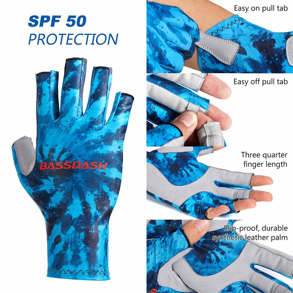 fishing gloves sun protection