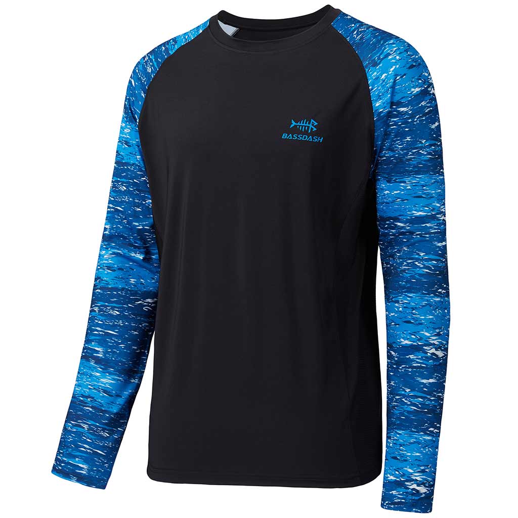 Bassdash UPF 50+ UV Protection Camo Long Sleeve Fishing Hiking Shirt ...