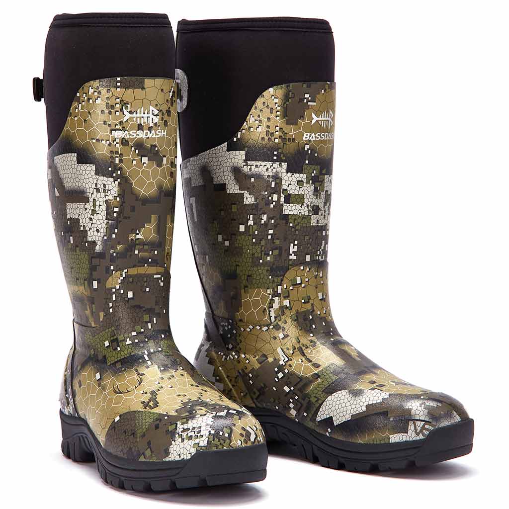 camo waterproof boots