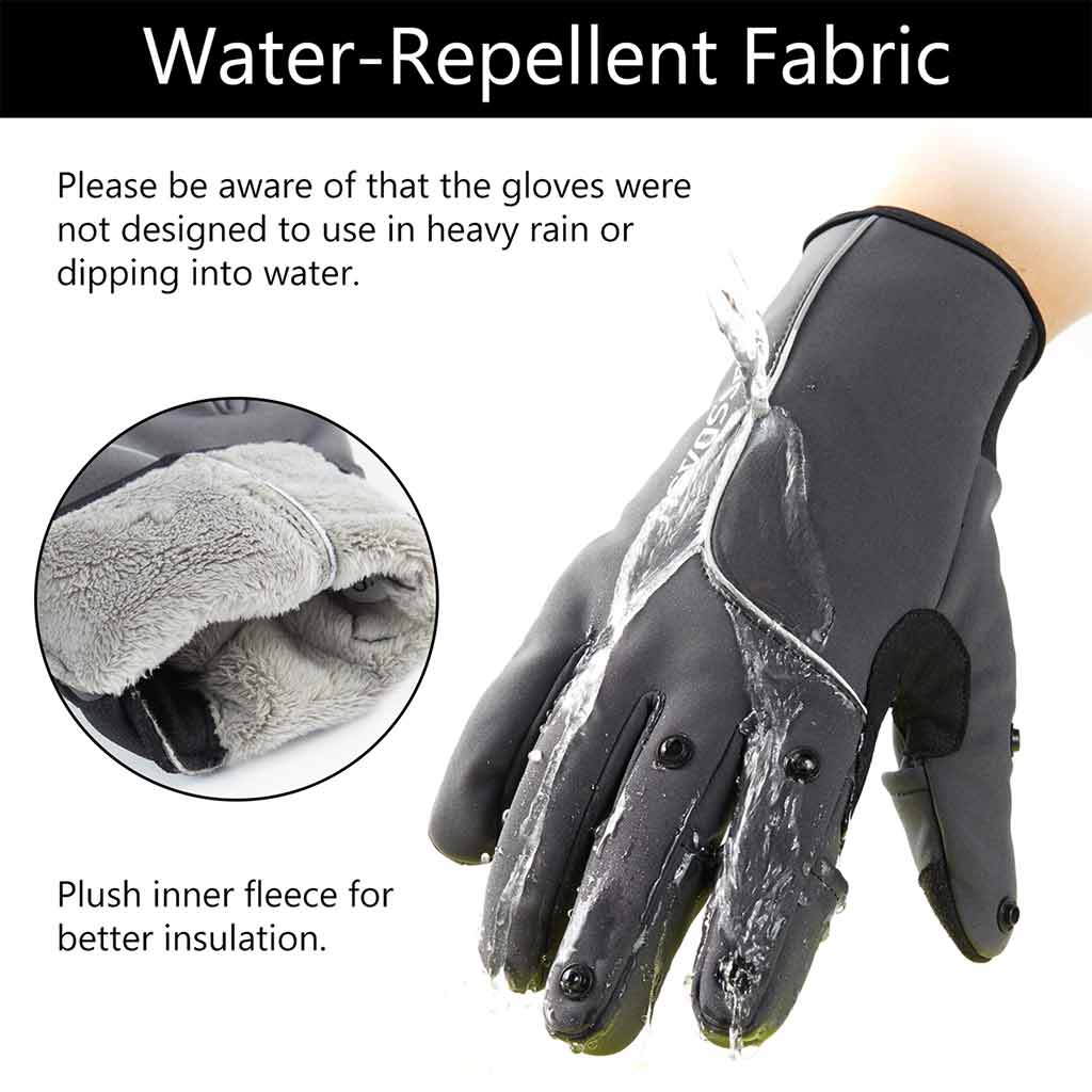 insulated waterproof gloves for fishing