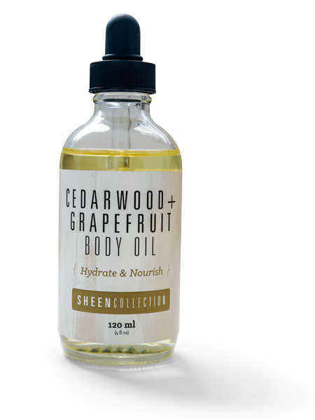 Cedarwood + Grapefruit Body Oil