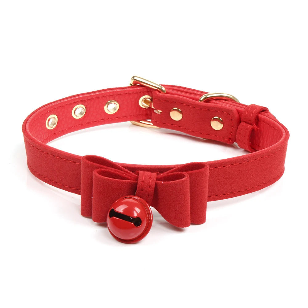Bow & Bell Kitten Collar: Blue
