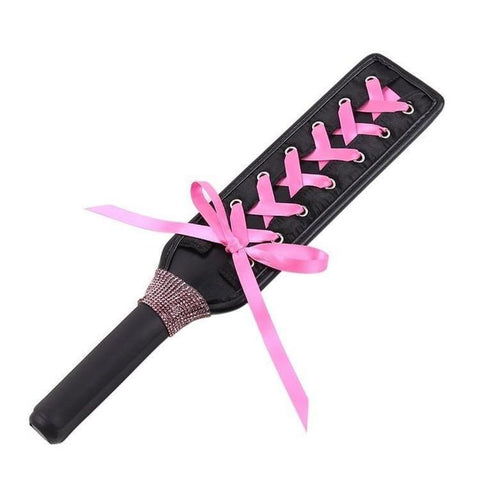 bondage sexy pink black paddle whip bdsm ddlg
