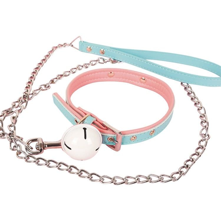 leash choker necklace