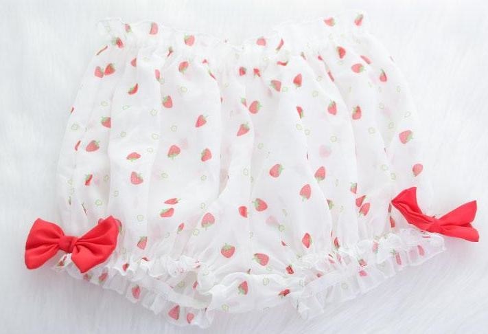 Country Strawberry Outfit Farm Girl Lingerie Kawaii | DDLG Playground
