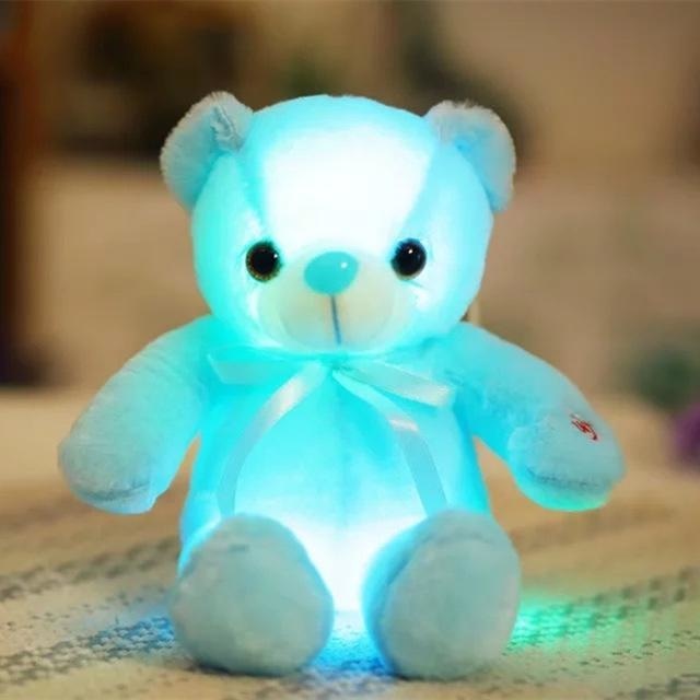 glow in the dark teddy bear night light