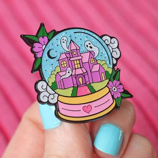 Halloween Pastel Goth Potion Enamel Pin Lapel Brooch