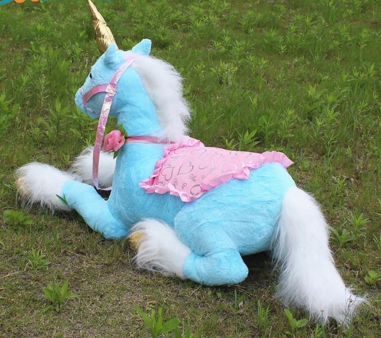 human size unicorn teddy