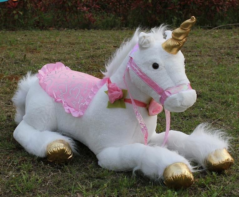 life size stuffed unicorn