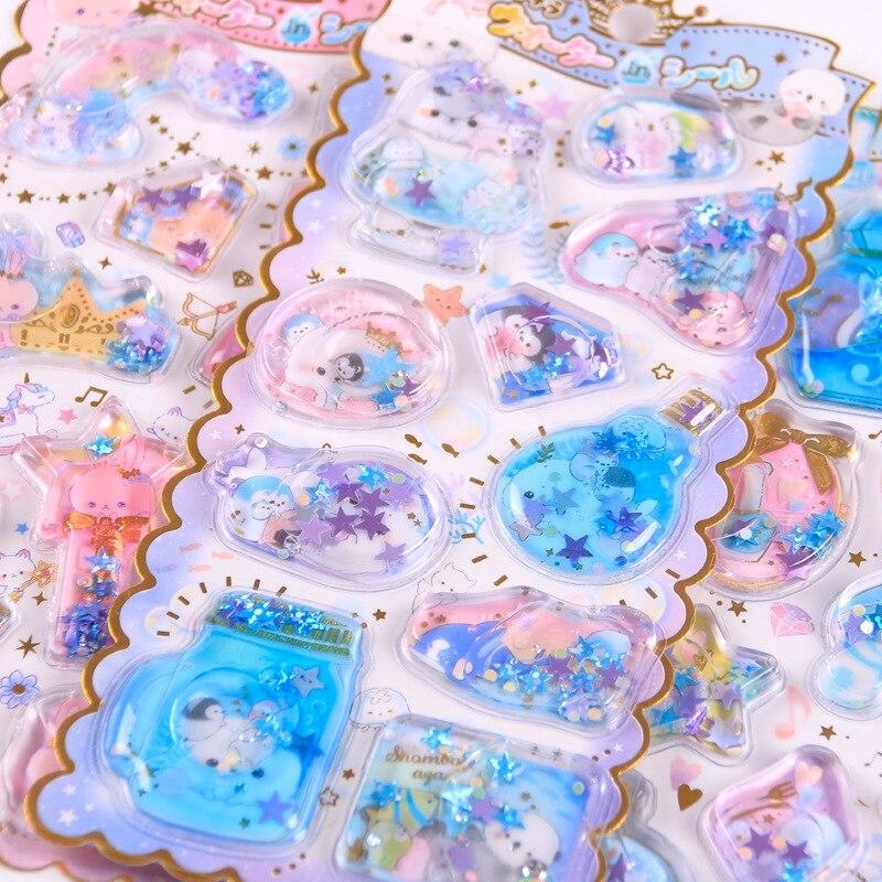 Kawaii Sparkle Stickers – Sweet Kawaii Design