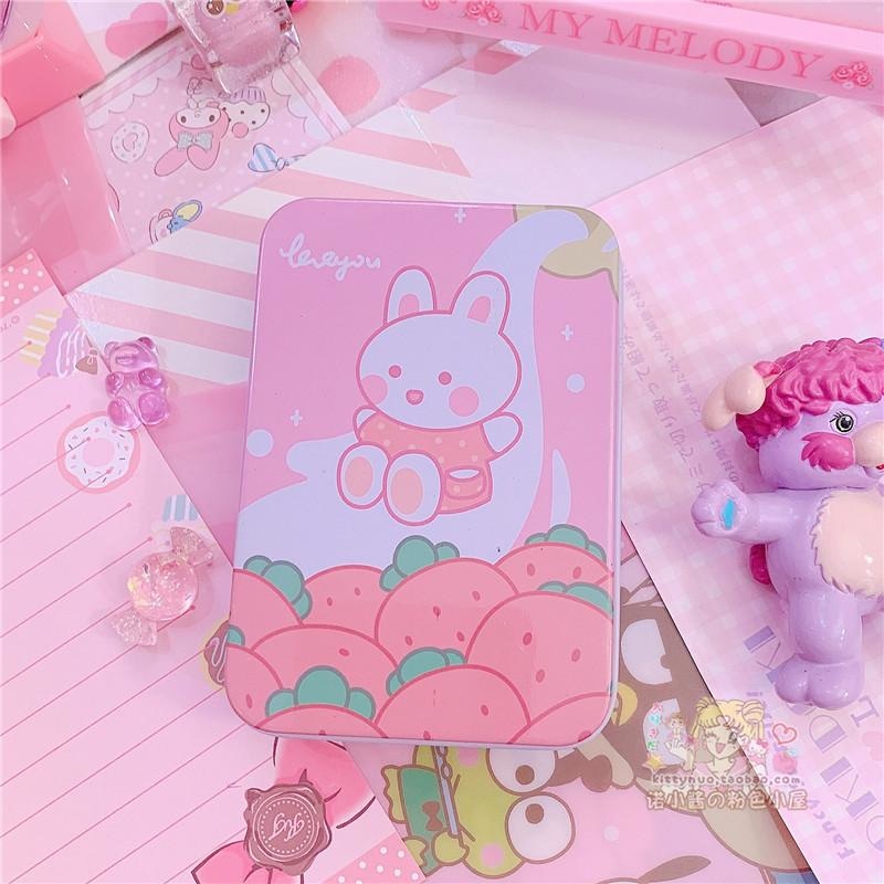 Kawaii Pink Shopping Cart My Melody Sanrio Storage Cute Kawaii Babe