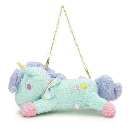 Unicorn Bag Side and Sling bag for all Age Group Soft Fur Bag Soft Floppy  Cross Side bag for girls at Rs 230/piece | Teddy Bear Bag in Thane | ID:  27426328773