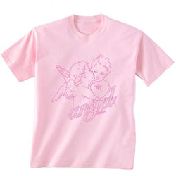 pink angel tee