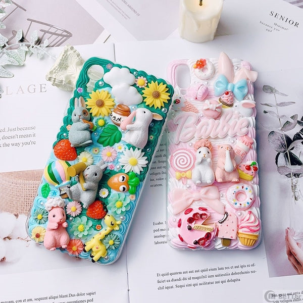 Tiny Bear Decoden iPhone Case