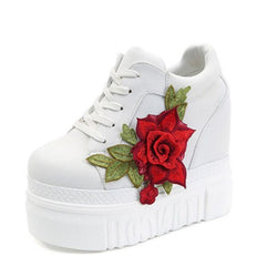 red rose shoes